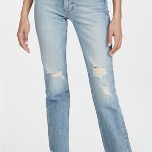 MOTHER Superior High Waisted Rider Skimp Jeans